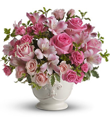 Teleflora's Pink Potpourri Bouquet from Swindler and Sons Florists in Wilmington, OH